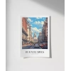 Tarihi Buenos Aires Manzarası Poster