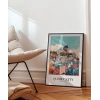 Tarihi Quebec Şehir Baskısı Poster