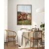 Tarlada Dinlenen İnek Poster