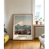 Timeless Istanbul Skyline  Poster