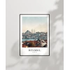 Timeless Istanbul Skyline  Poster