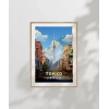 Tokyo Sokak Manzarası Poster