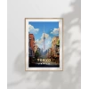 Tokyo Sokak Manzarası Poster