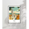 Toskana’nın İncisi Pisa Poster