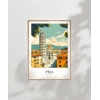 Toskana’nın İncisi Pisa Poster