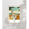 Toskana’nın İncisi Pisa Poster