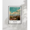 Üsküp Şehir Manzarası Poster
