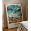 Vahşi Doğa ve Şehir Silüeti Poster