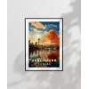 Vancouver Gün Batımı Manzarası Poster