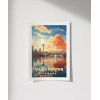 Vancouver Gün Batımı Manzarası Poster