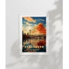 Vancouver Gün Batımı Manzarası Poster