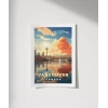 Vancouver Gün Batımı Manzarası Poster