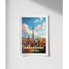 Vancouver ve Sonbahar Renkleri Şehir Poster