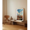 Vancouver ve Sonbahar Renkleri Şehir Poster
