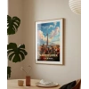 Vancouver ve Sonbahar Renkleri Şehir Poster