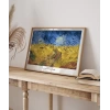 Vincent Van Gogh Buğday Tarlası Ve Kargalar Poster