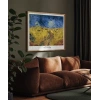 Vincent Van Gogh Buğday Tarlası Ve Kargalar Poster