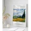 Vincent Van Gogh Buğday Tarlası ve Selviler (2) Poster