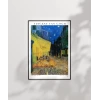 Vincent Van Gogh Kafe Terasta Gece Poster 20x30 cm