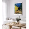 Vincent Van Gogh Kafe Terasta Gece Poster 20x30 cm