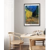 Vincent Van Gogh Kafe Terasta Gece Poster 20x30 cm