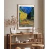 Vincent Van Gogh Kafe Terasta Gece Poster 20x30 cm