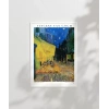 Vincent Van Gogh Kafe Terasta Gece Poster 20x30 cm
