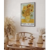 Vincent Van Gogh On İki Ayçiçekli Vazo Poster