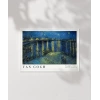 Vincent Van Gogh Ren Nehri’nde Yıldızlı Bir Gece Poster
