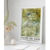 Vincent Van Gogh Riverbankda Bahar Vakti (2) Poster