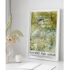 Vincent Van Gogh Riverbankda Bahar Vakti (2) Poster