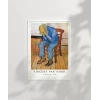 Vincent Van Gogh Üzgün Yaşlı Adam Poster