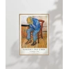 Vincent Van Gogh Üzgün Yaşlı Adam Poster