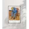 Vincent Van Gogh Üzgün Yaşlı Adam Poster