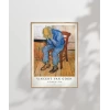 Vincent Van Gogh Üzgün Yaşlı Adam Poster