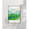 Vincent Van Gogh Yeşil Buğday Tarlası Poster