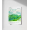 Vincent Van Gogh Yeşil Buğday Tarlası Poster