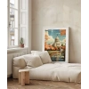 Washington D.C. Capitol Sanatsal Poster