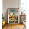 Washington D.C. Capitol Sanatsal Poster