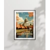 Washington D.C. Capitol Sanatsal Poster