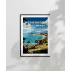 Wellington Sahil Manzarası Sanatsal Poster