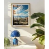 Wellington Skyline New Zealand Poster