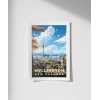 Wellington Skyline New Zealand Poster