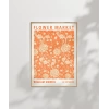 William Morris Flower Market Poster