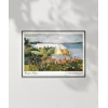 Winslow Homer Çiçek Bahçesi ve Bungalov Poster