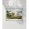 Winslow Homer Çiçek Bahçesi ve Bungalov Poster