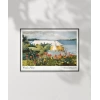 Winslow Homer Çiçek Bahçesi ve Bungalov Poster