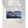 Winslow Homer Körfez Akıntısı Poster
