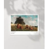 Winslow Homer Koyunlu Tarlada Kız ve Erkek Poster