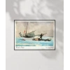 Winslow Homer Yelken İstifleme Poster